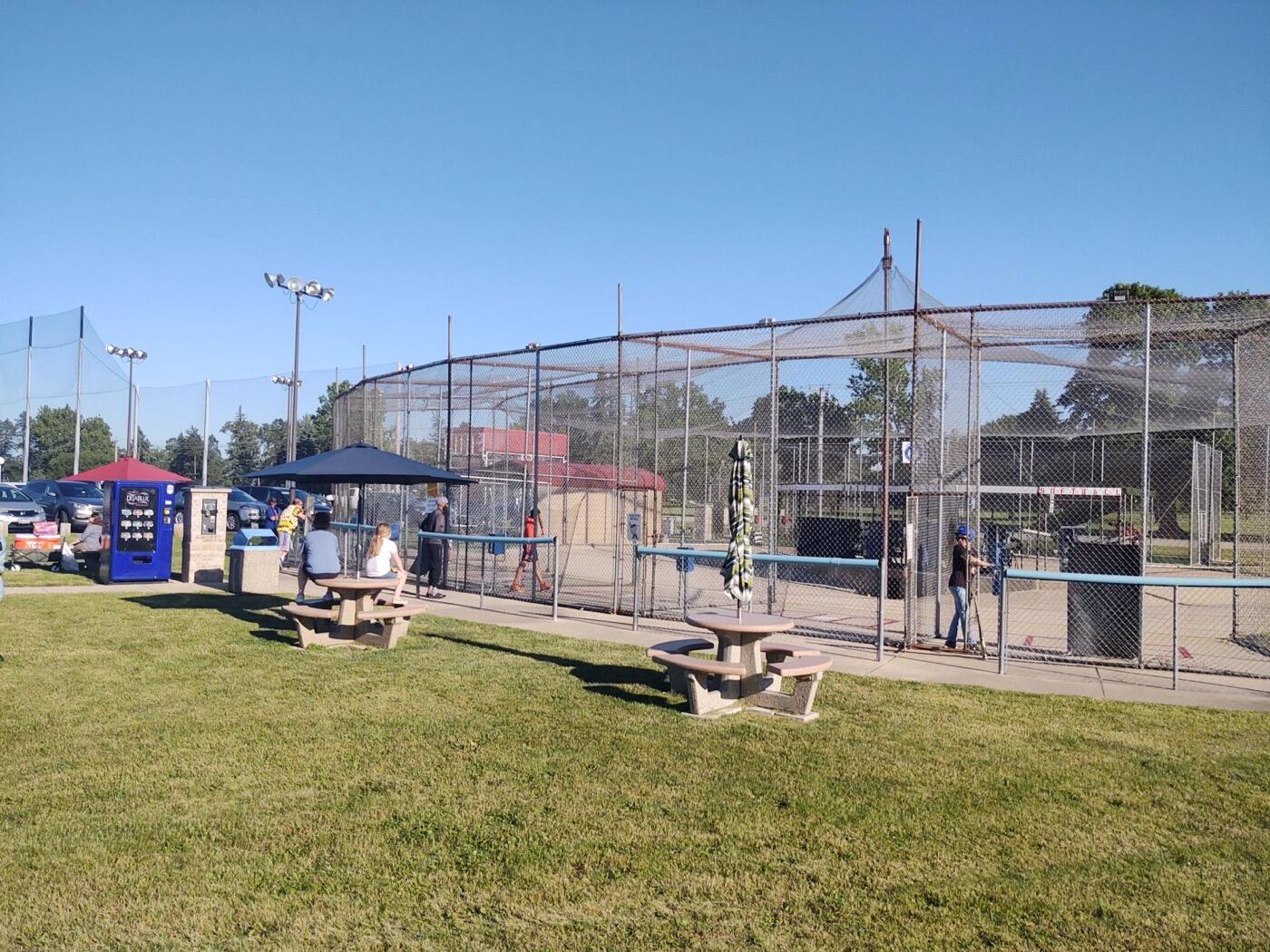 Batting cages and picnic area